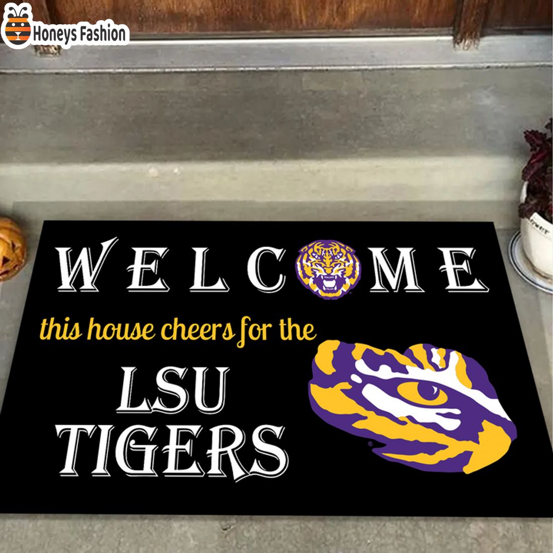 HOT Welcome This House Cheers For The Michigan Wolverines Doormat