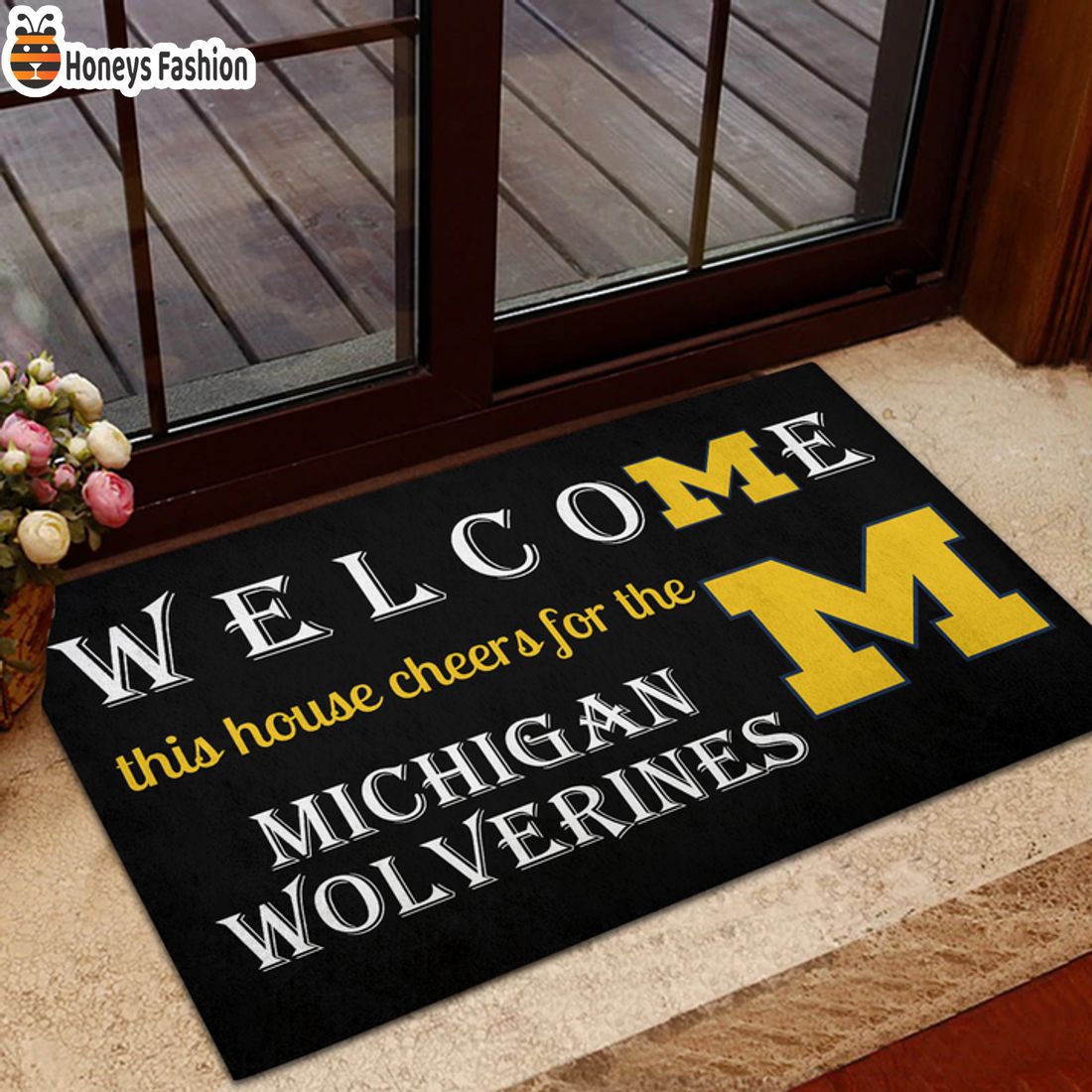 HOT Welcome This House Cheers For The Nebraska Cornhuskers Doormat