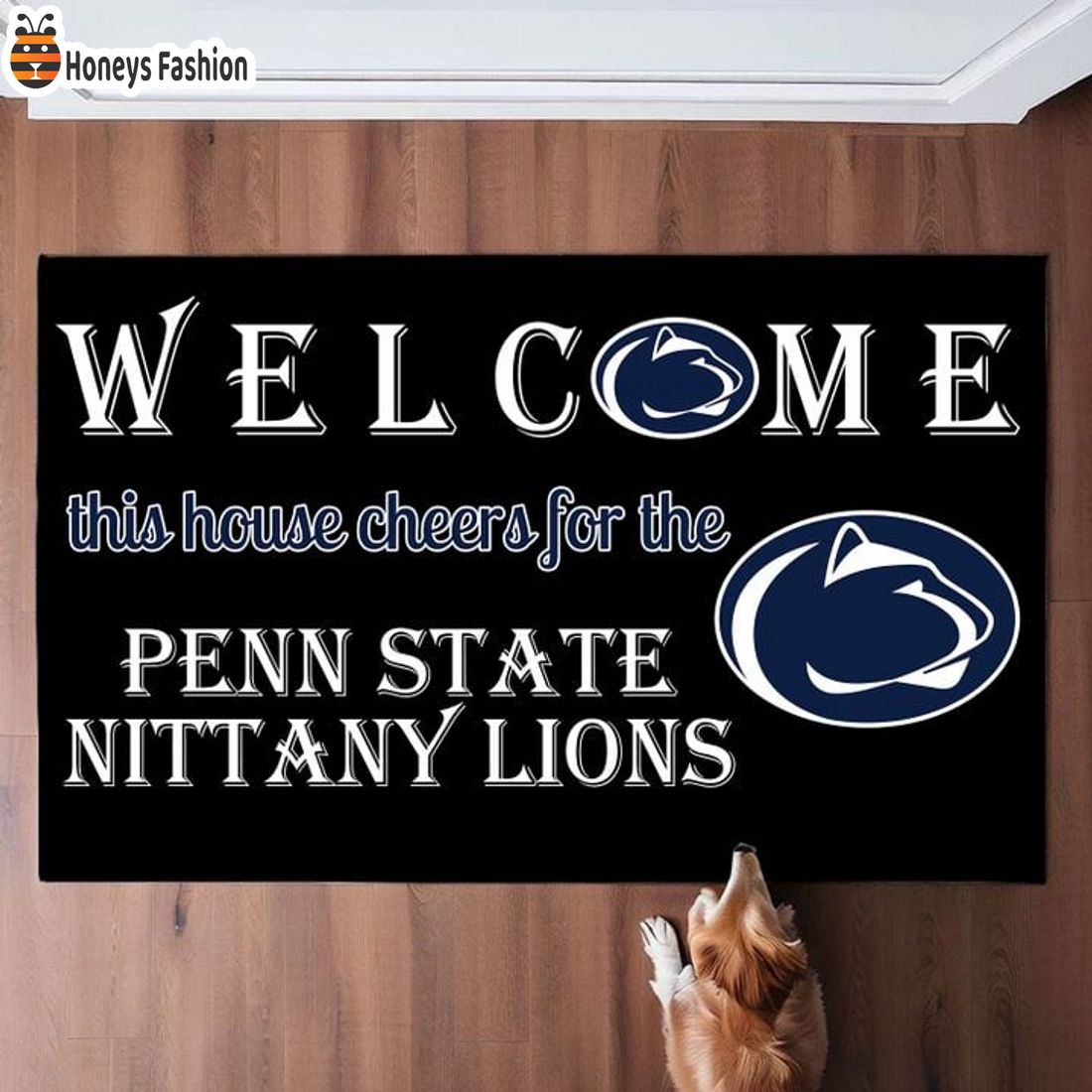 HOT Welcome This House Cheers For The Penn State Nittany Lions Doormat