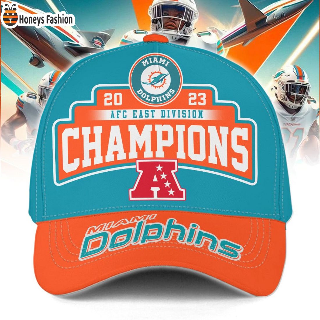 Miami Dolphins 2023 AFC East Division Champions Go Dolphins Classic Cap