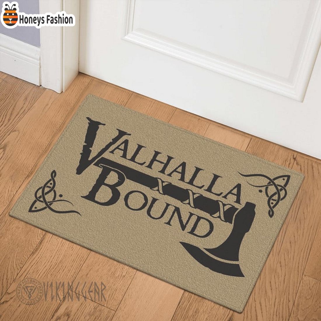 NEW Valhalla Bound Viking Norse Axe Doormat