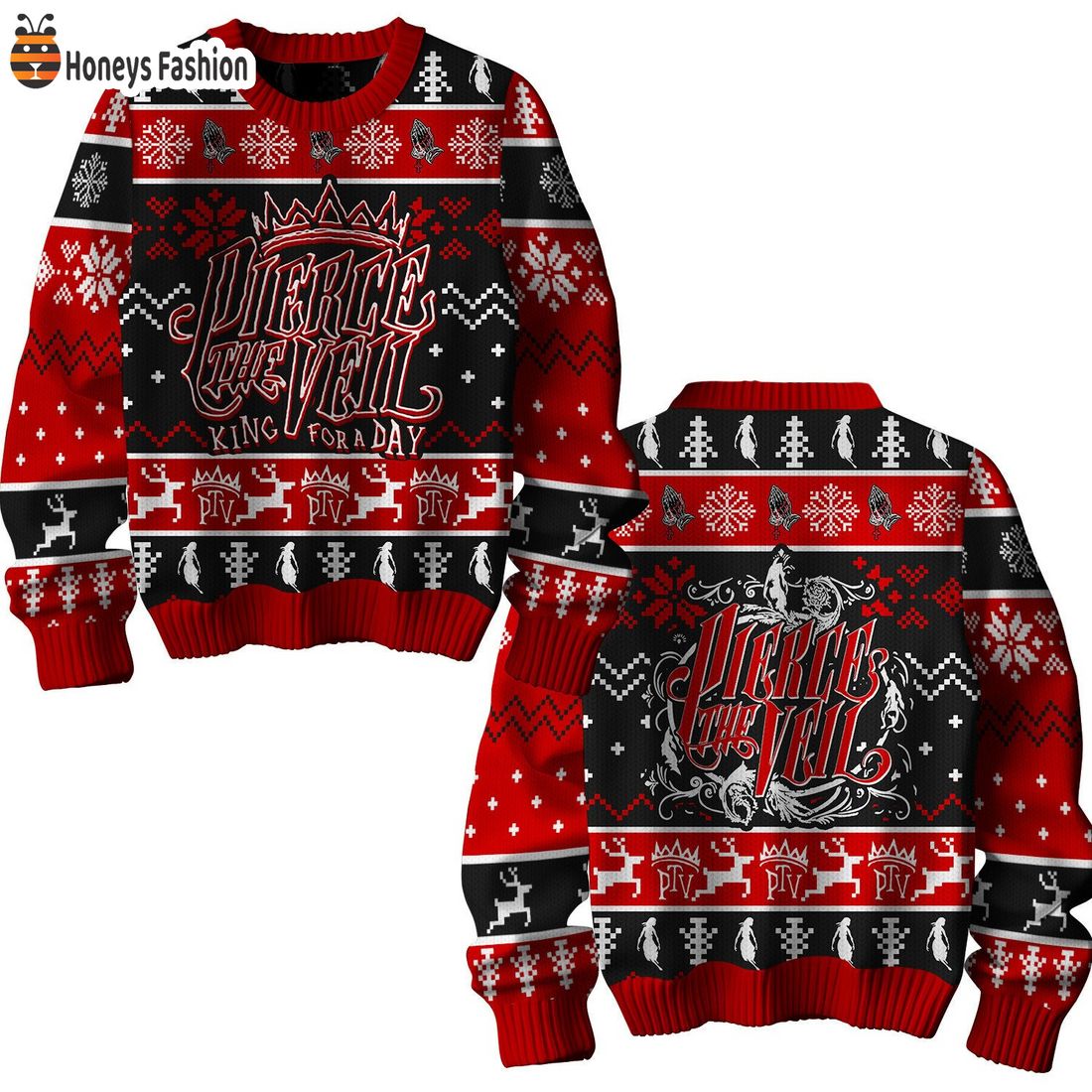Pierce The Veil King for a Day Ugly Sweater