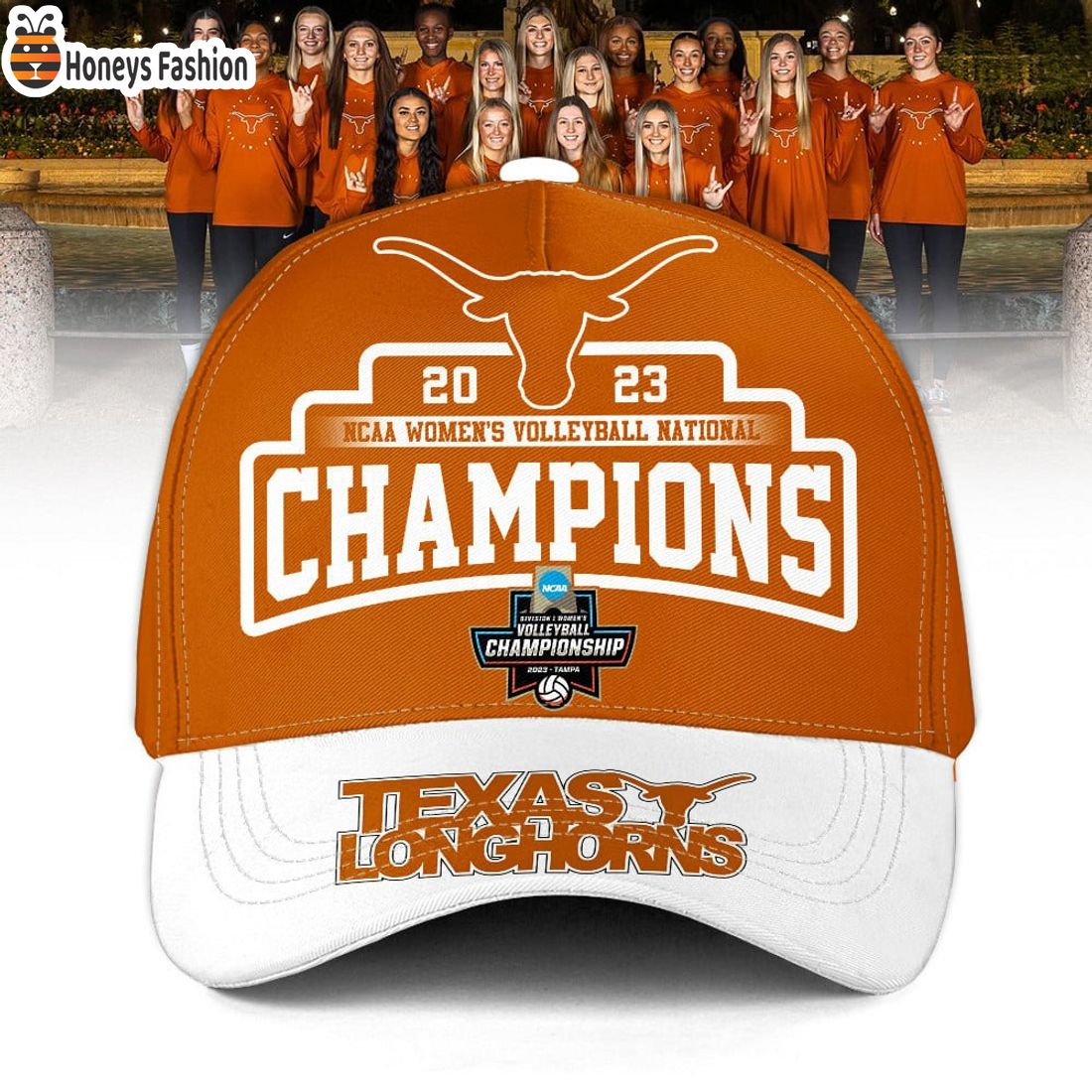 Texas Longhorns 2023 NCAA Women’s Volleyball National Champions Classic Cap
