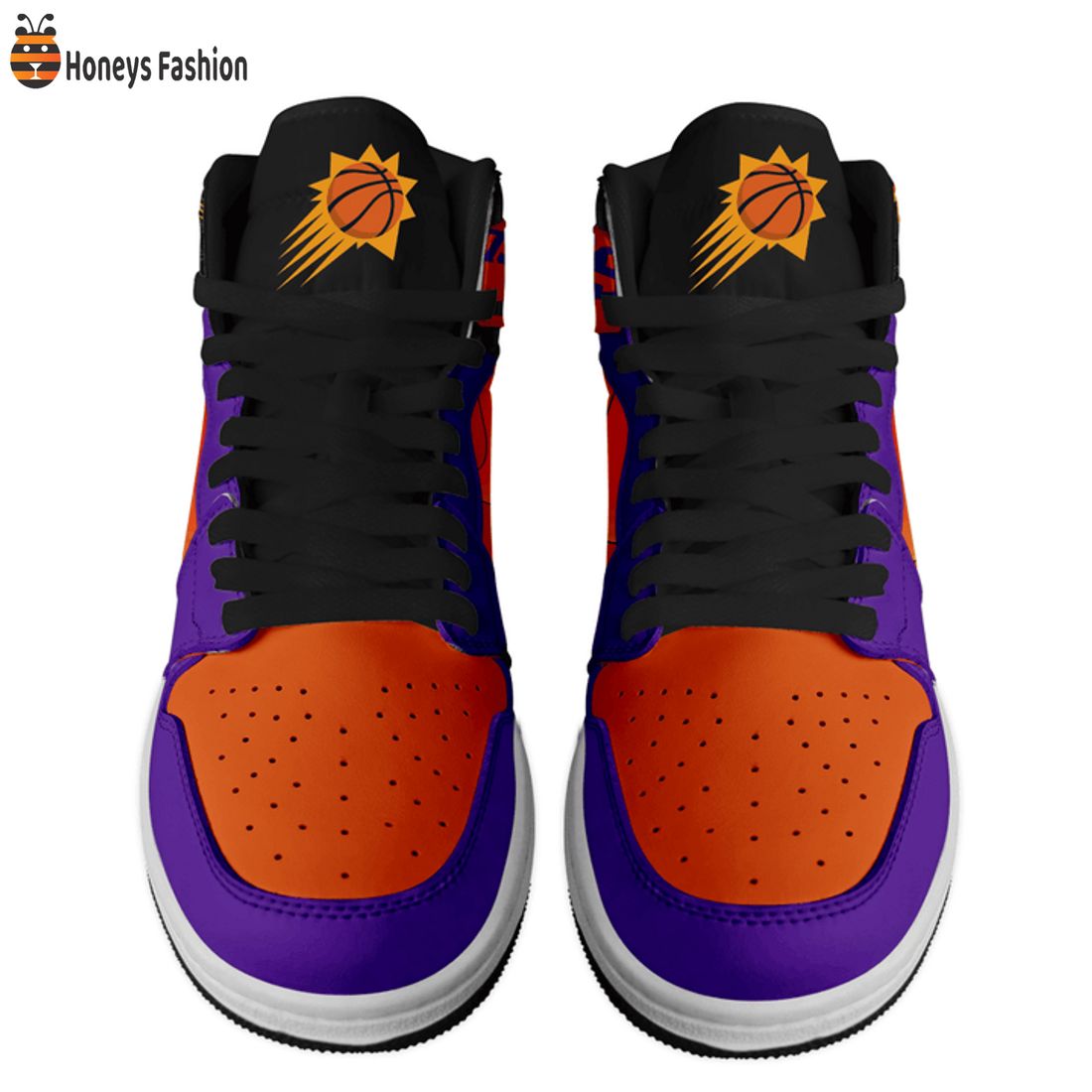 BEST Phoenix Suns Orange Nike Air Jordan 1 High Sneaker