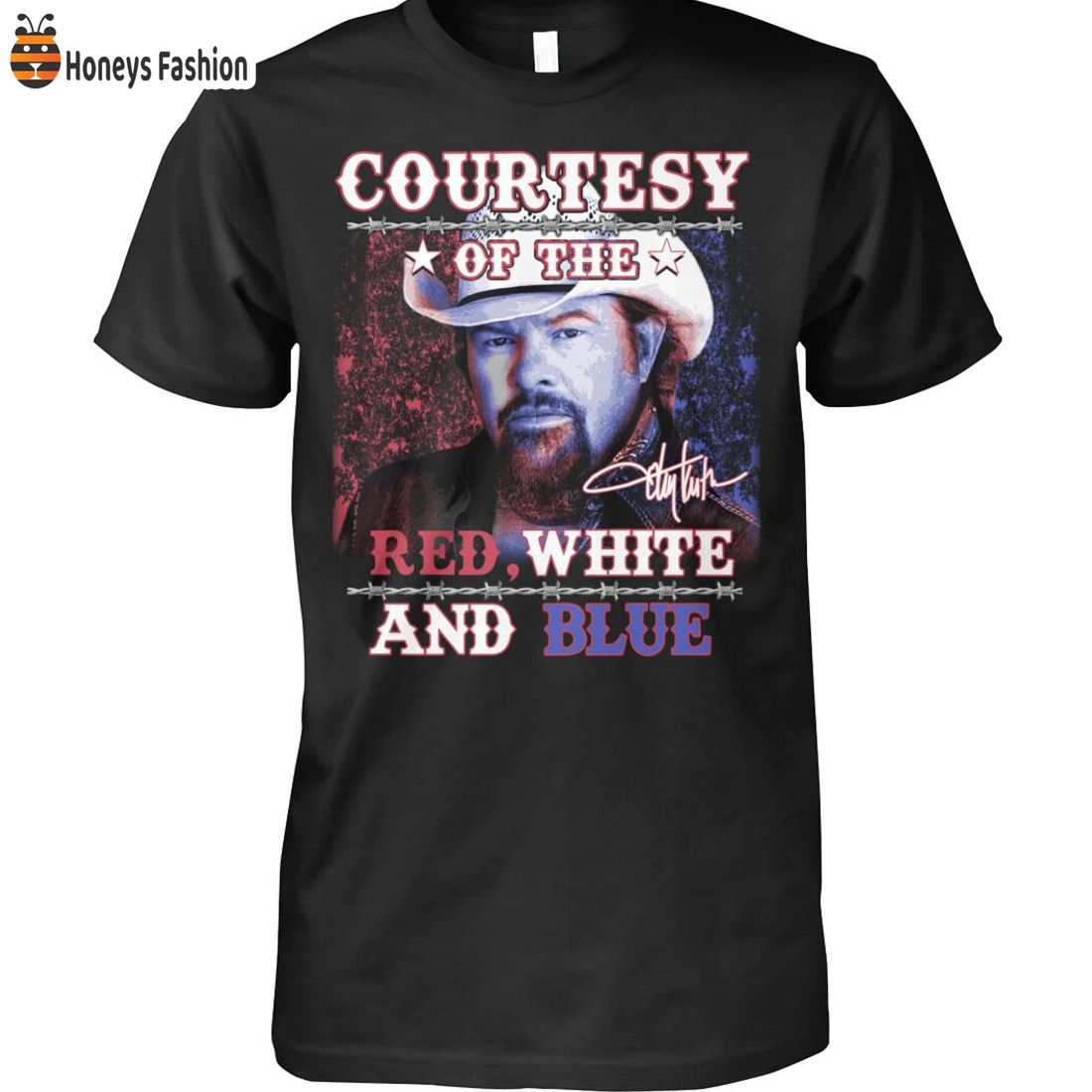 BEST SELLER Toby Keith Courtesy Of The Red White And Blue Shirt