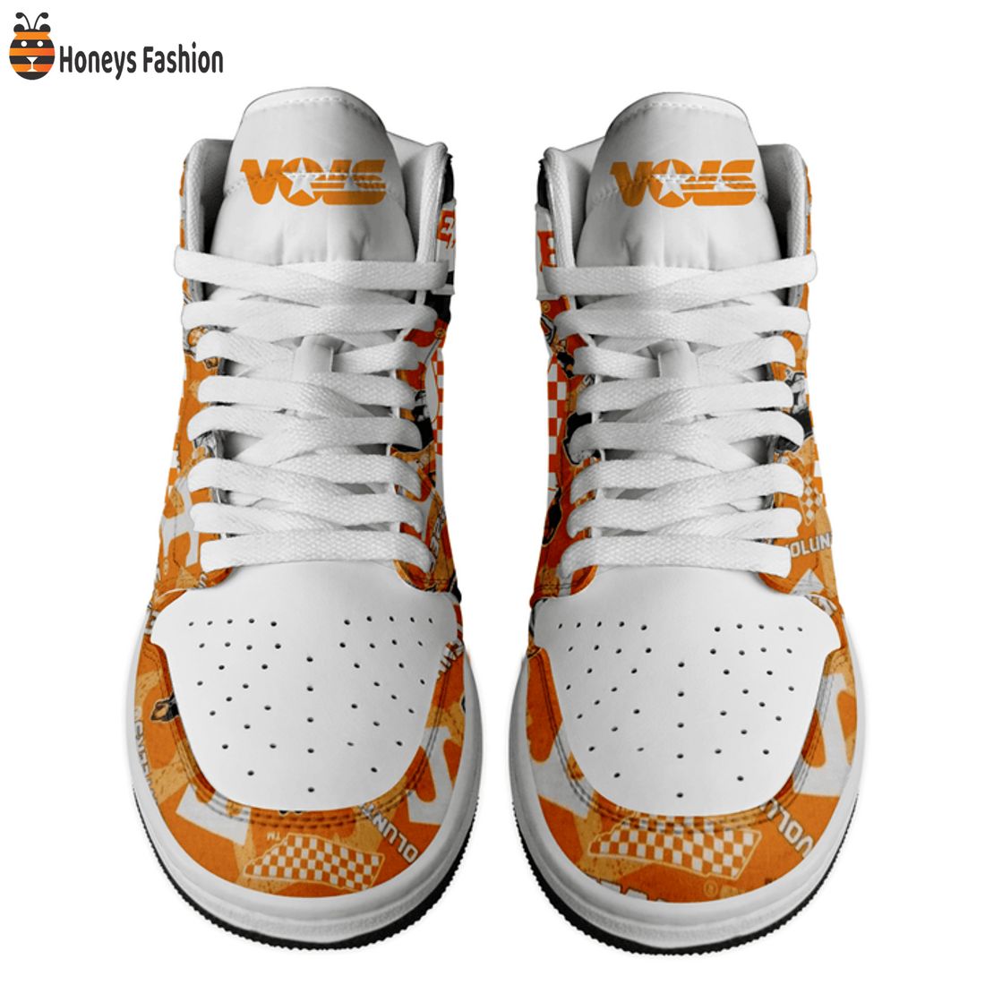 BEST Tennessee Volunteers Orange Nike Air Jordan 1 High Sneaker