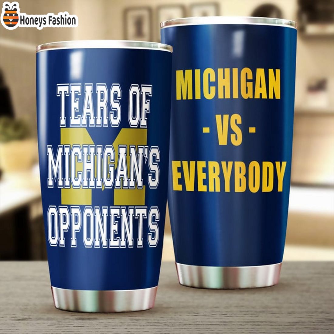 NEW Michigan Wolverines Tears Of Michigan’s Opponents Stanley Tumbler
