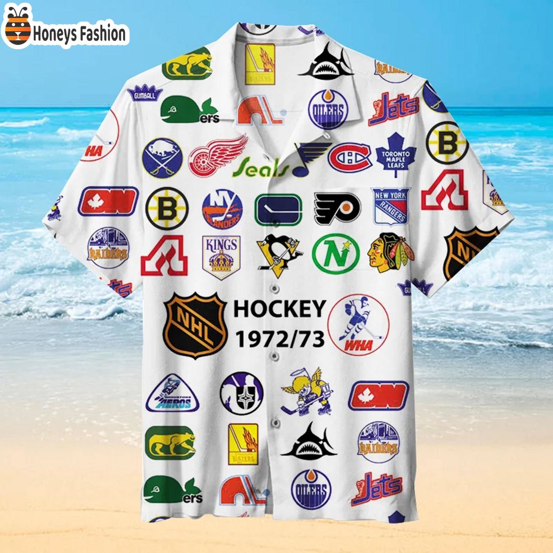 TRENDING NHL hockey 1972-73 Unisex Hawaiian Shirt