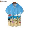 TRENDING Peanuts Snoopy beach cartoon character hawaiian shirt