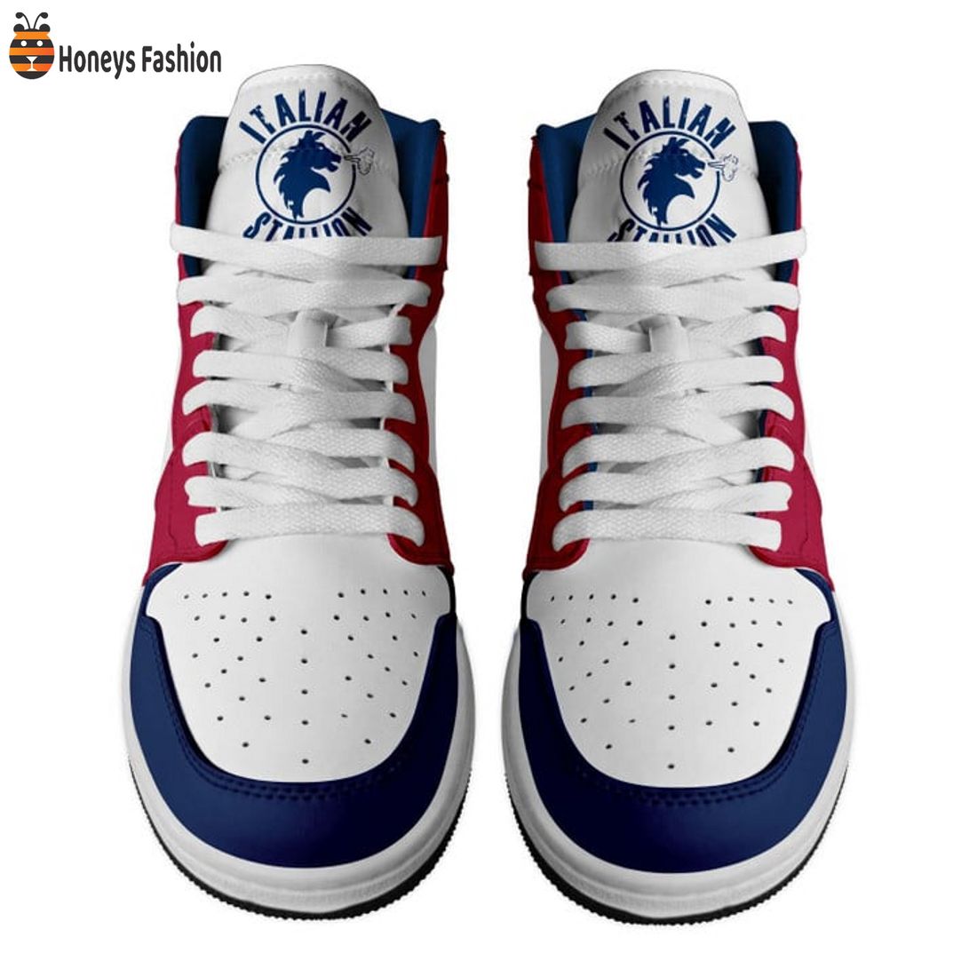 TRENDING Rocky Balboa Ameircan Flag Nike Air Jordan 1 High Sneakers