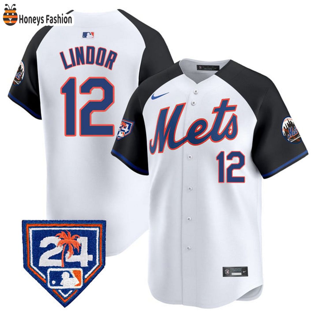 AMAZING Francisco Lindor New York Mets 2024 Spring Training Vapor Alternate Jersey