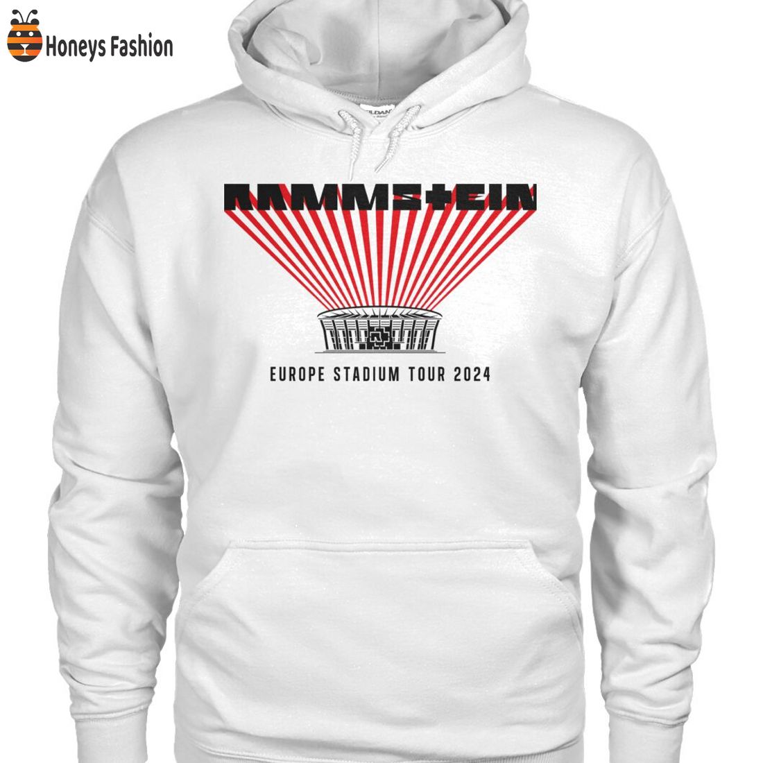 BEST SELLER Europe Stadium Tour 2024 Rammstein Shirt