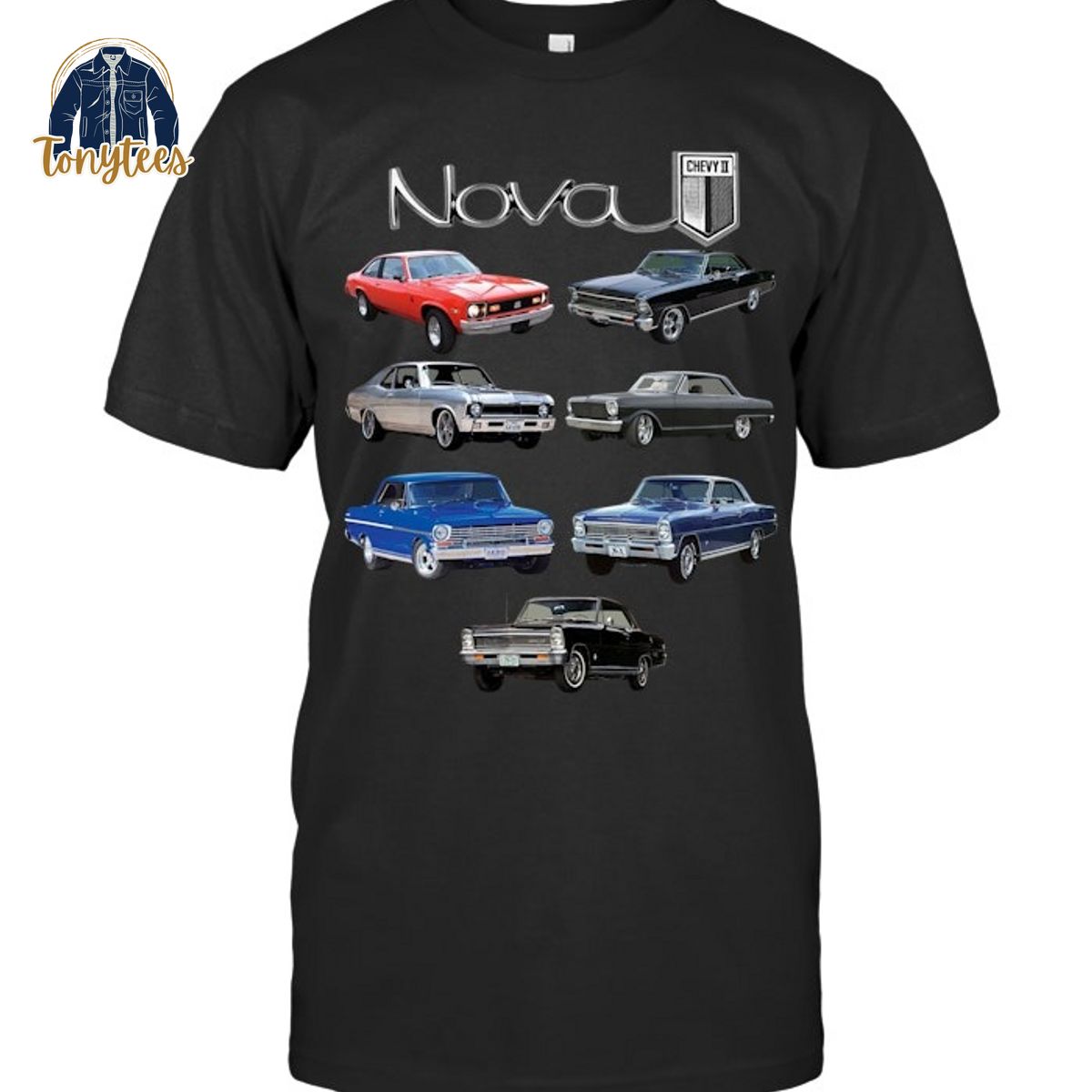 Chevolet Nova Chevy II cars shirt