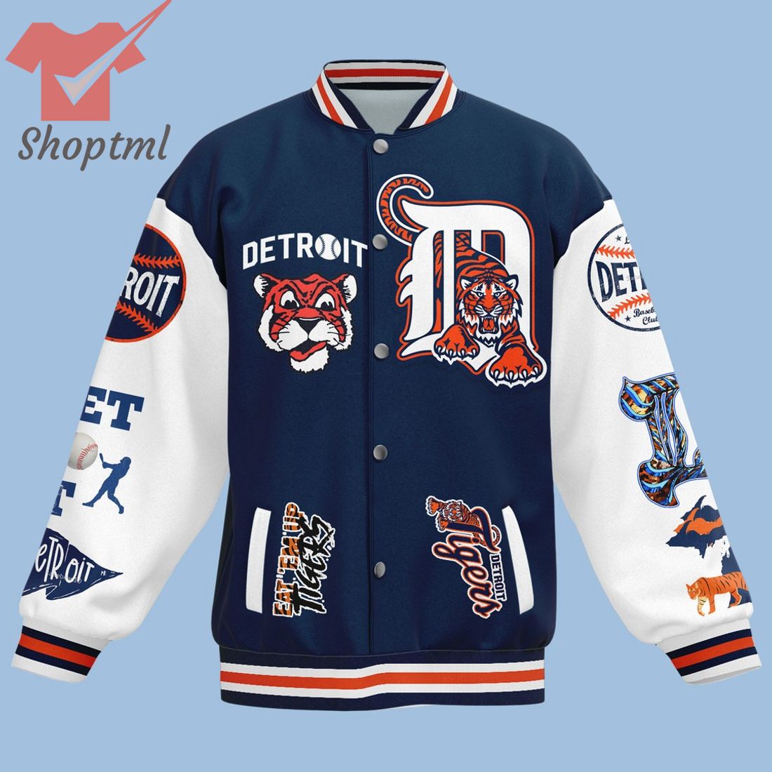 Detroit Tigers Always a Tiger Baseball Jacket