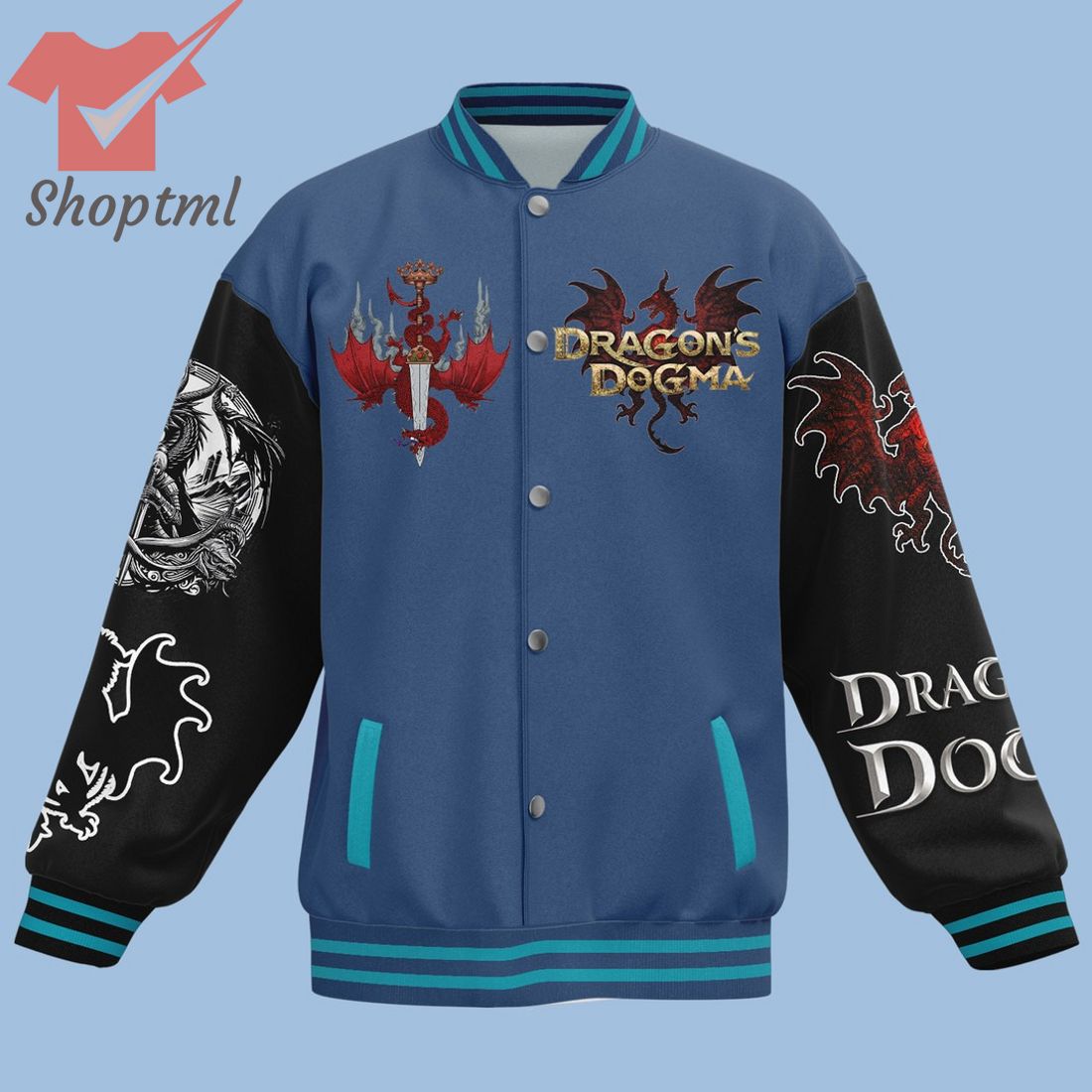 Dragon?s Dogma tis a riftstone Baseball Jacket