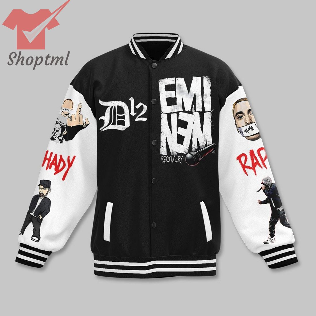 Eminem The Slim Shady LP Baseball Jacket