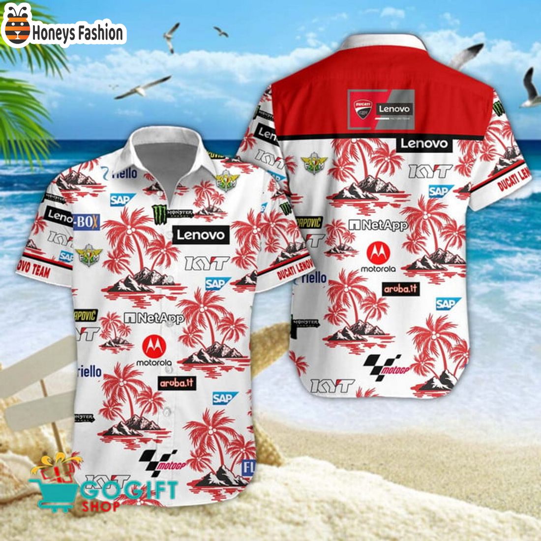 HOT Ducati Lenovo Motogp 2024 Hawaiian Shirt