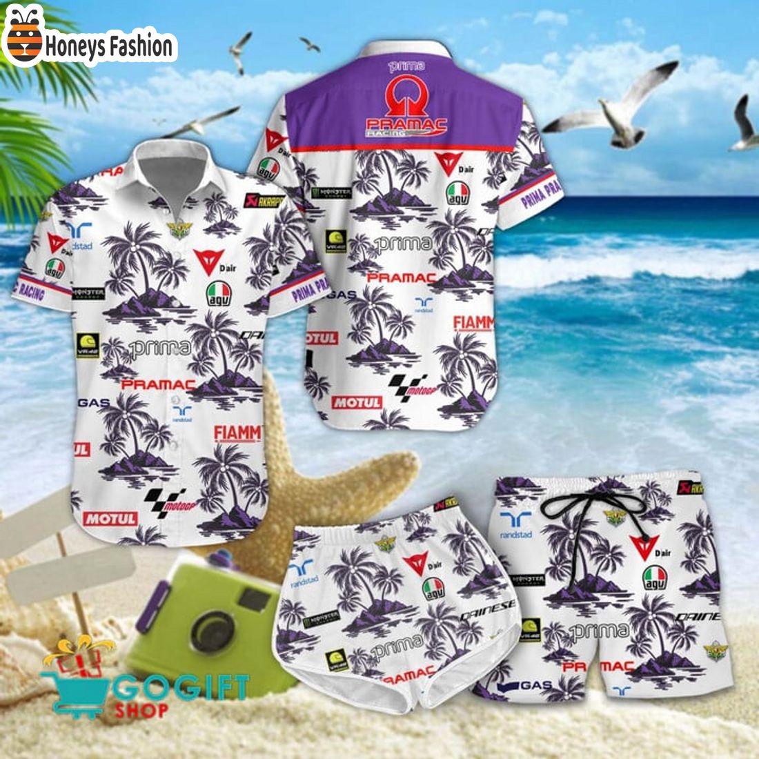 HOT Prima Pramac Motogp 2024 Hawaiian Shirt