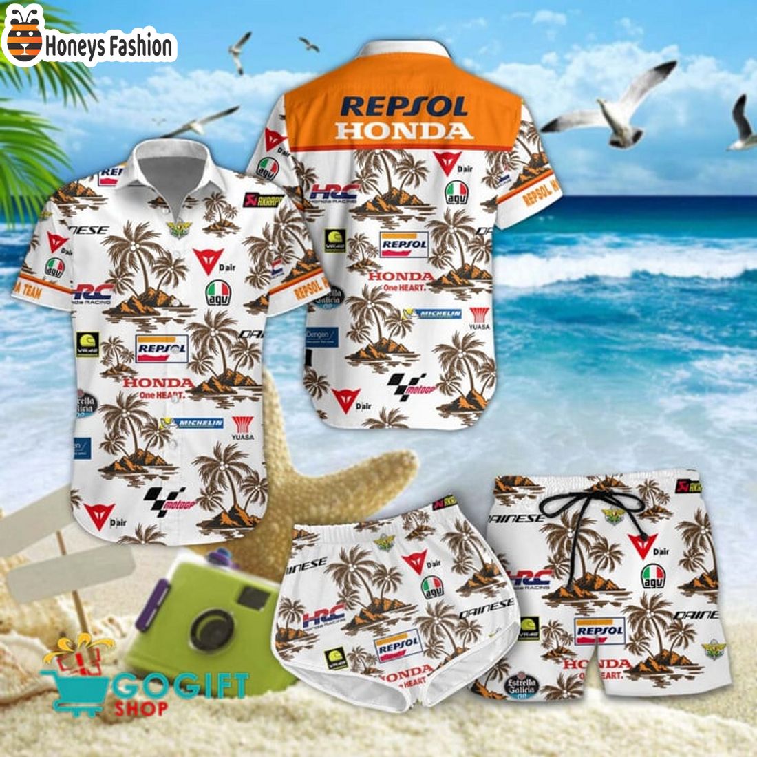 HOT Repsol Honda Motogp 2024 Hawaiian Shirt