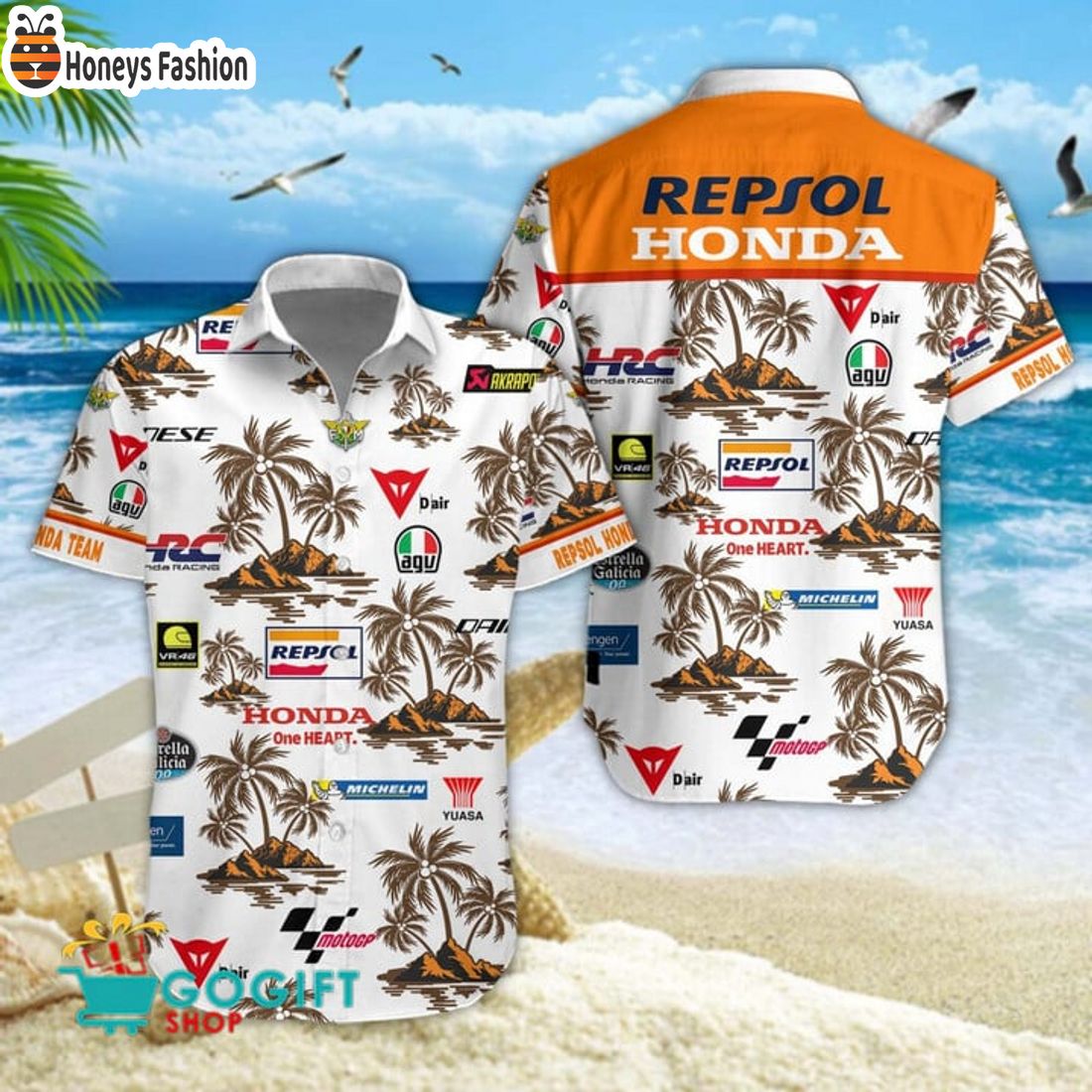 HOT Repsol Honda Motogp 2024 Hawaiian Shirt