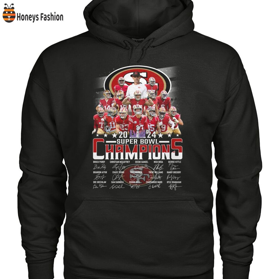 HOT San Francisco 49ers 2024 Super Bowl Champions Shirt