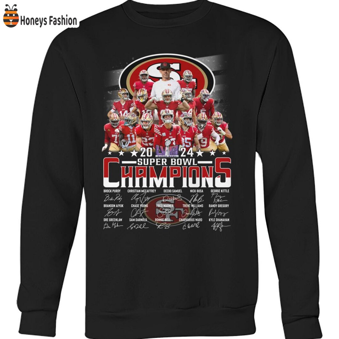 HOT San Francisco 49ers 2024 Super Bowl Champions Shirt