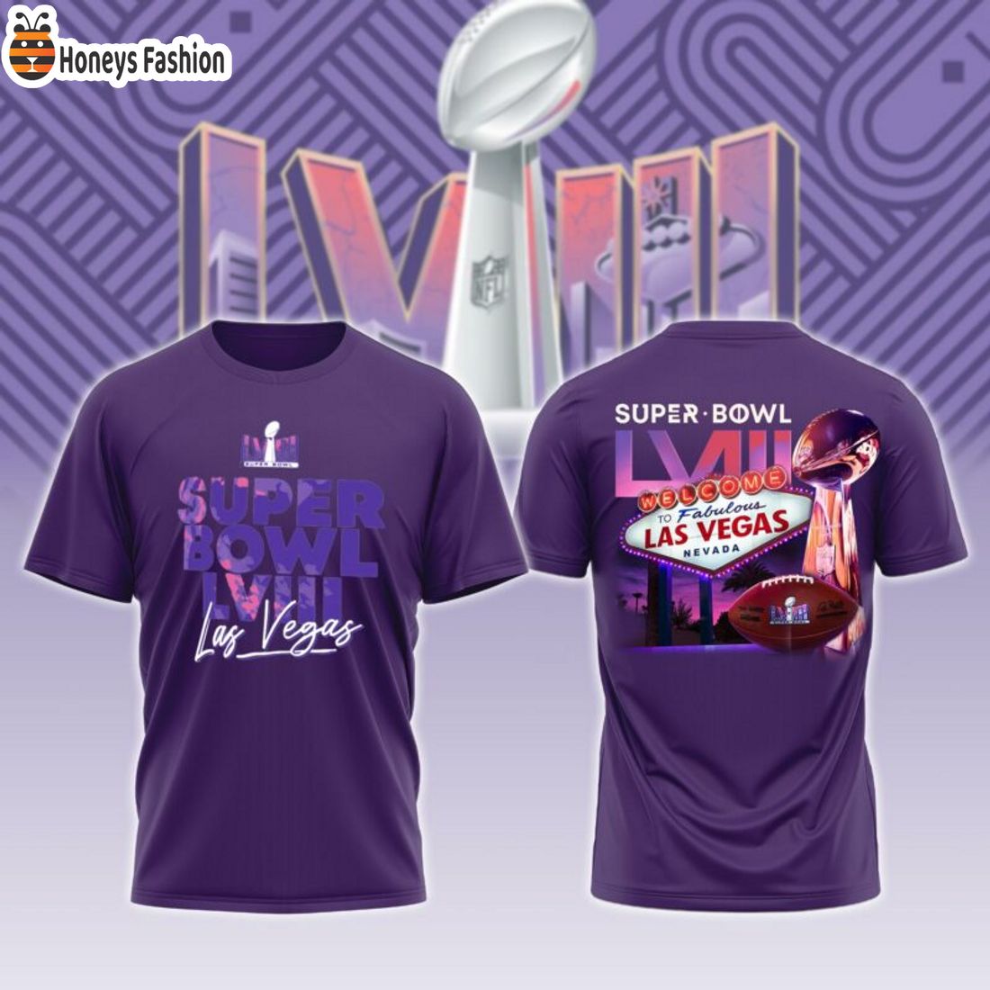 HOT Super Bowl LVIII Welcome To Fabulous Las Vegas Nevada Shirt