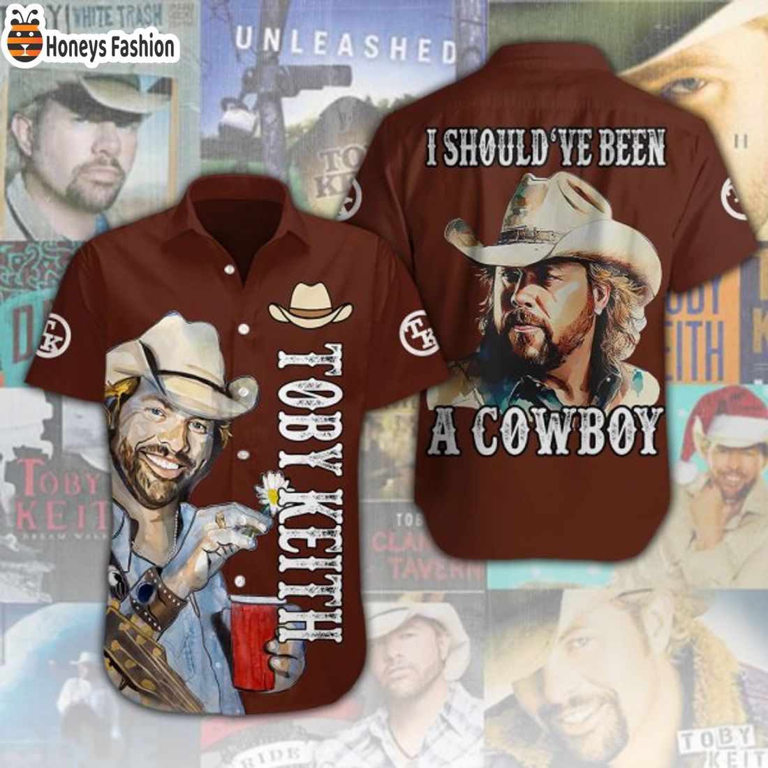 HOT Toby Keith I Should’ve Been A Cowboy Hawaiian Shirt