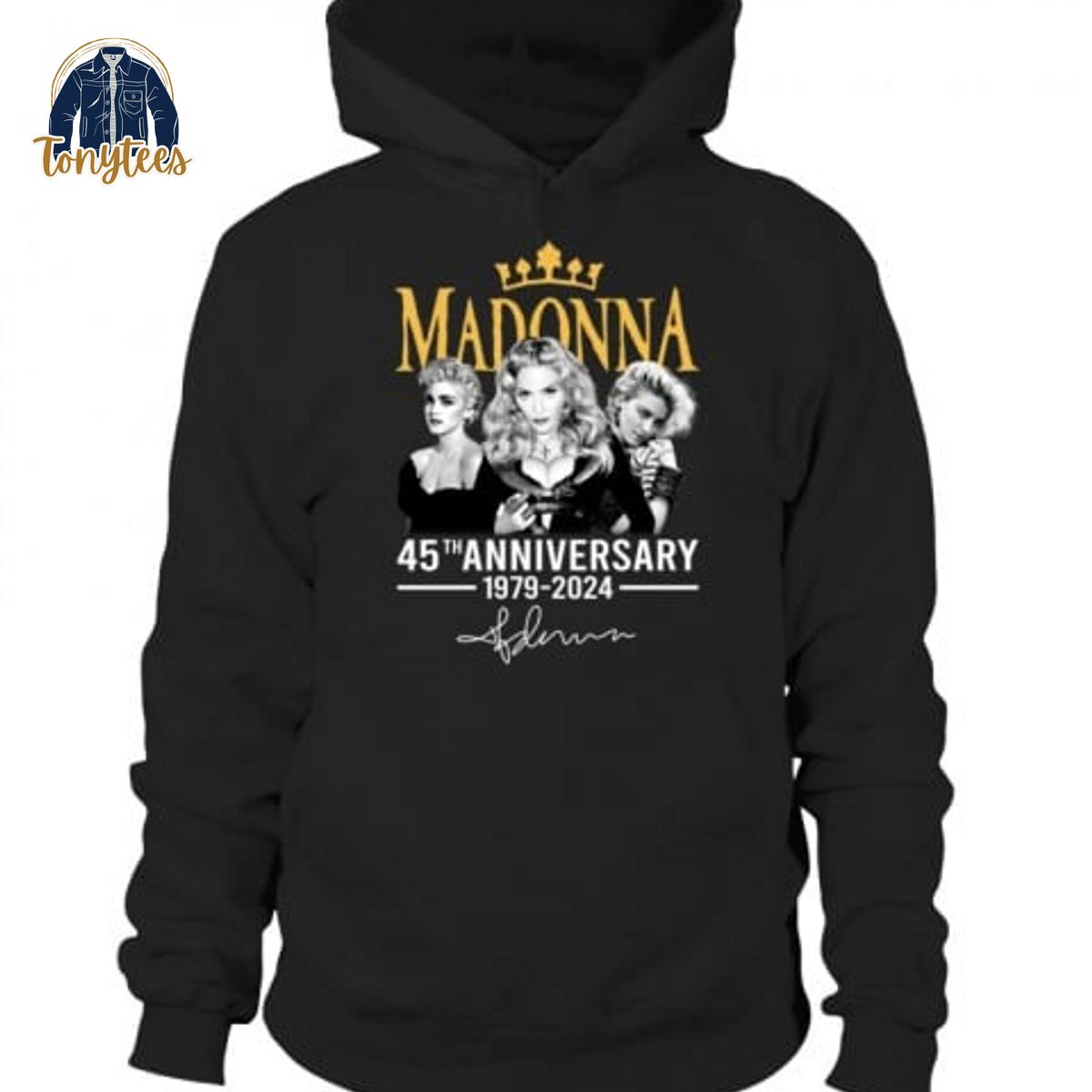 Madonna 45th anniversary 1979 2024 shirt