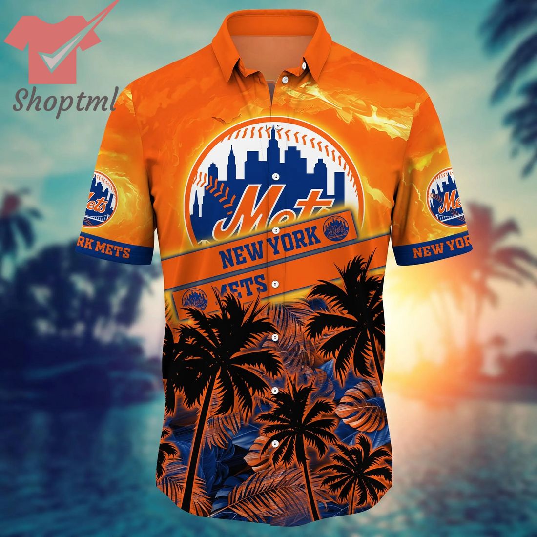 MLB New York Mets Baseball Hawaiian Shirt Summer 2024 Tropical