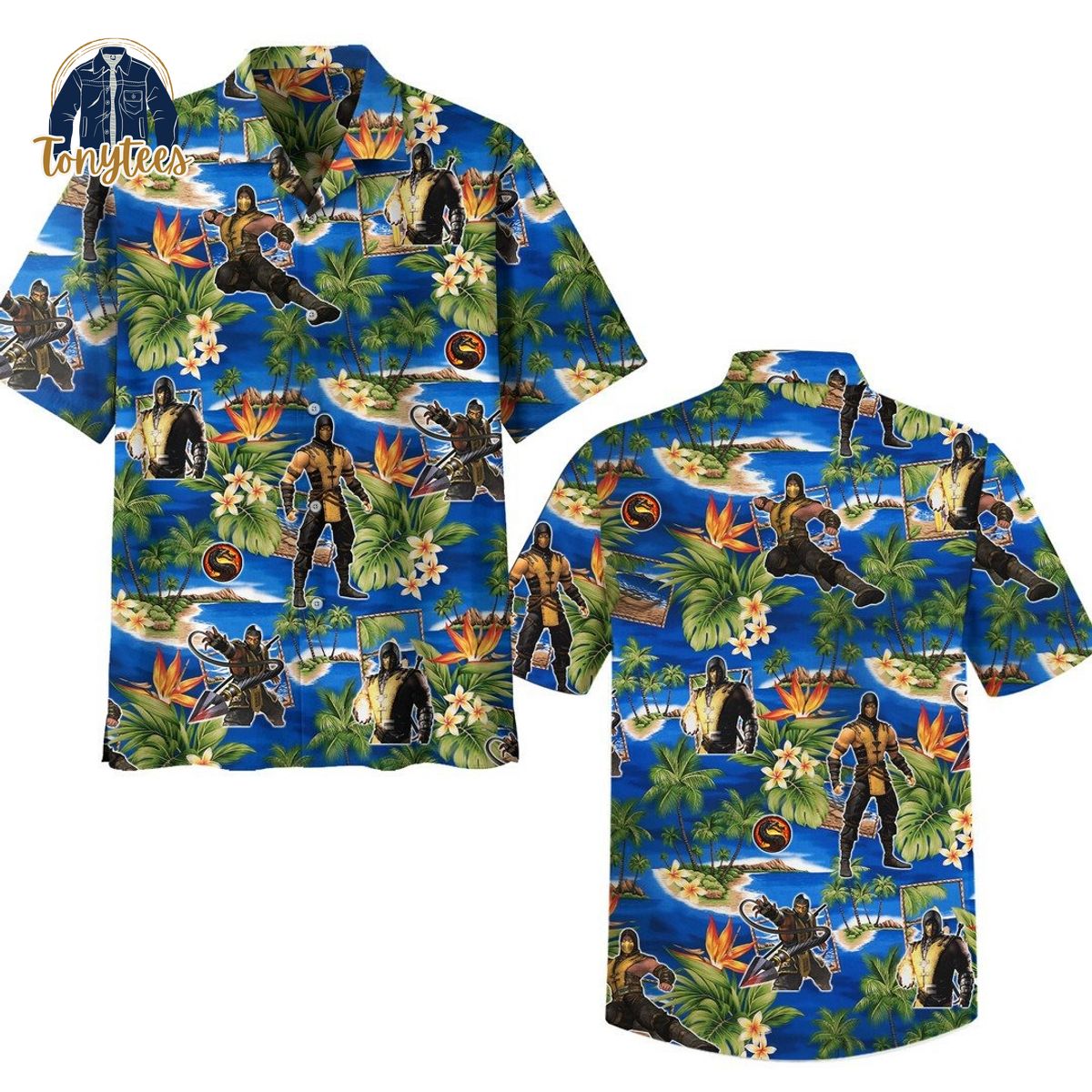 Mortal Kombat X hawaiian shirt