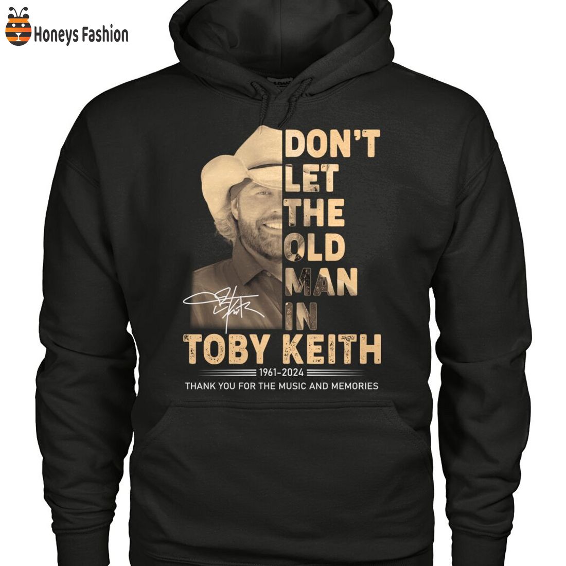 NEW Don’t Let The Old Man In Toby Keith Thank You For The Music And Memories Shirt