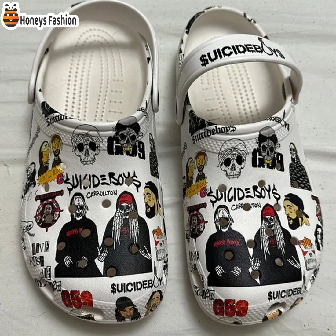 NEW Suicideboys Carrollton Crocs Crocband Shoes