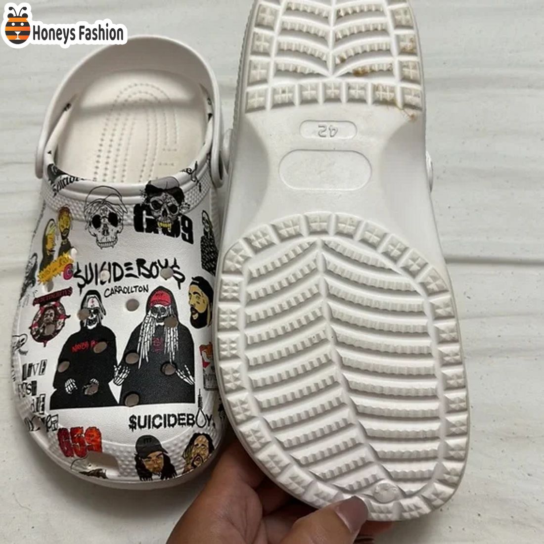 NEW Suicideboys Carrollton Crocs Crocband Shoes