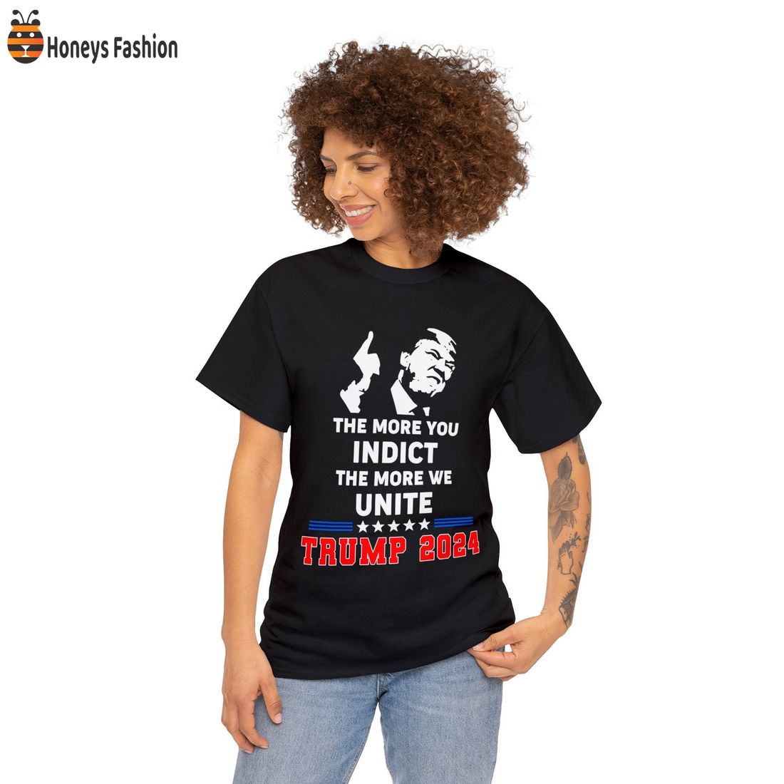 NEW Trump 2024 The More You Indict The More We Unit Shirt