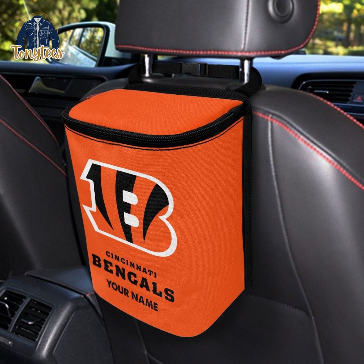 NFL Cincinnati Bengals Personalized Car Trash Bag