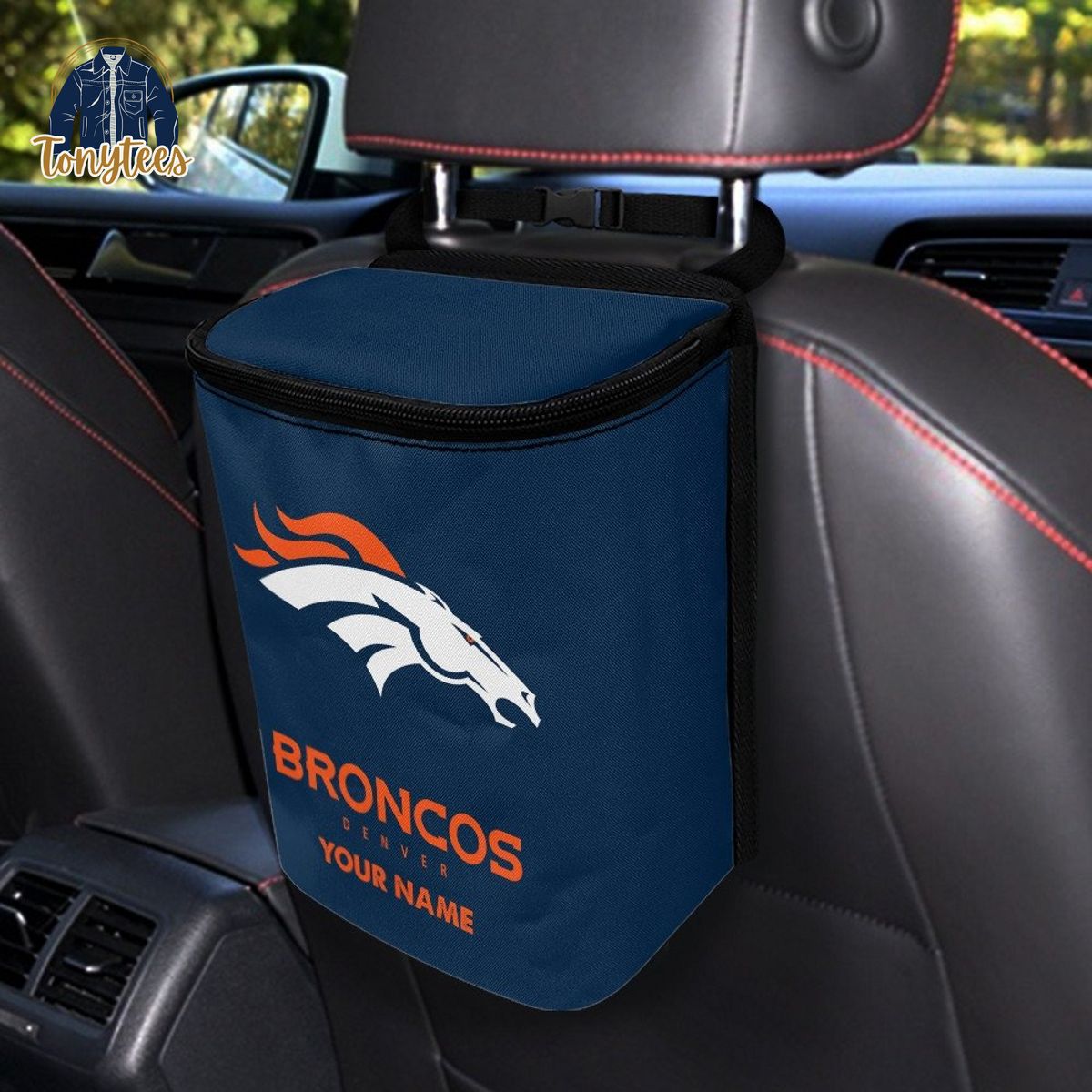 NFL Denver Broncos Personalized Car Trash Bag