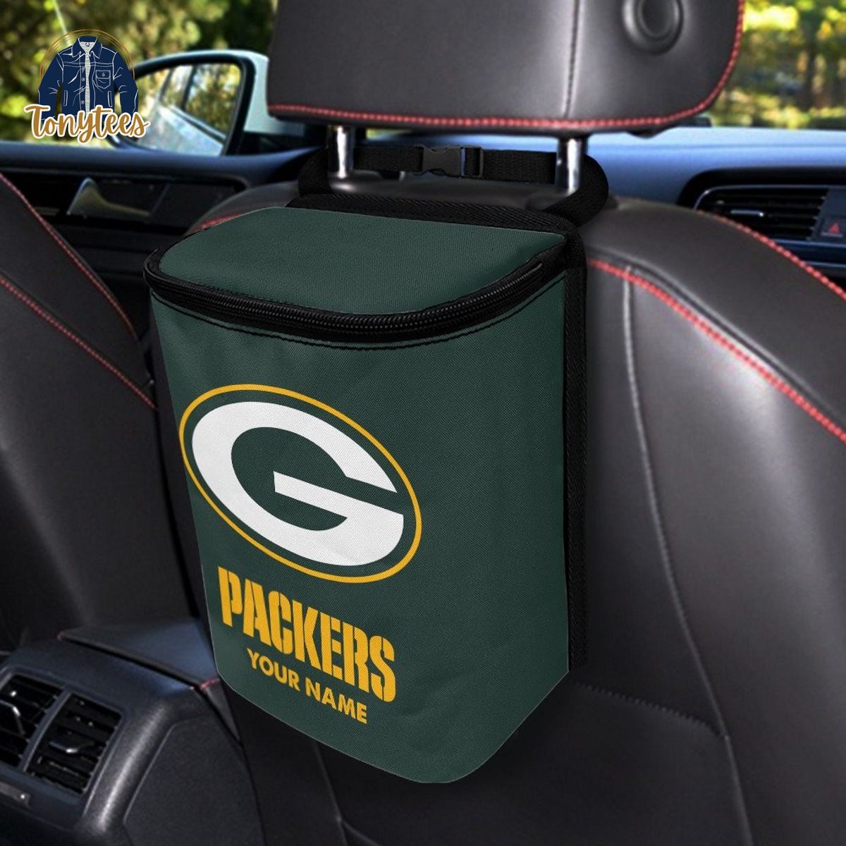NFL Green Bay Packers Personalized Car Trash Bag
