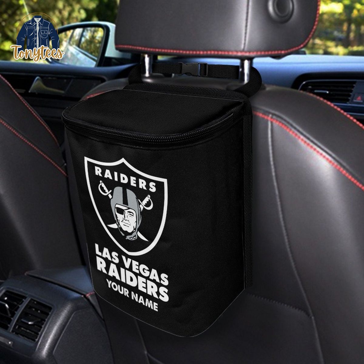 NFL Las Vegas Raiders Personalized Car Trash Bag
