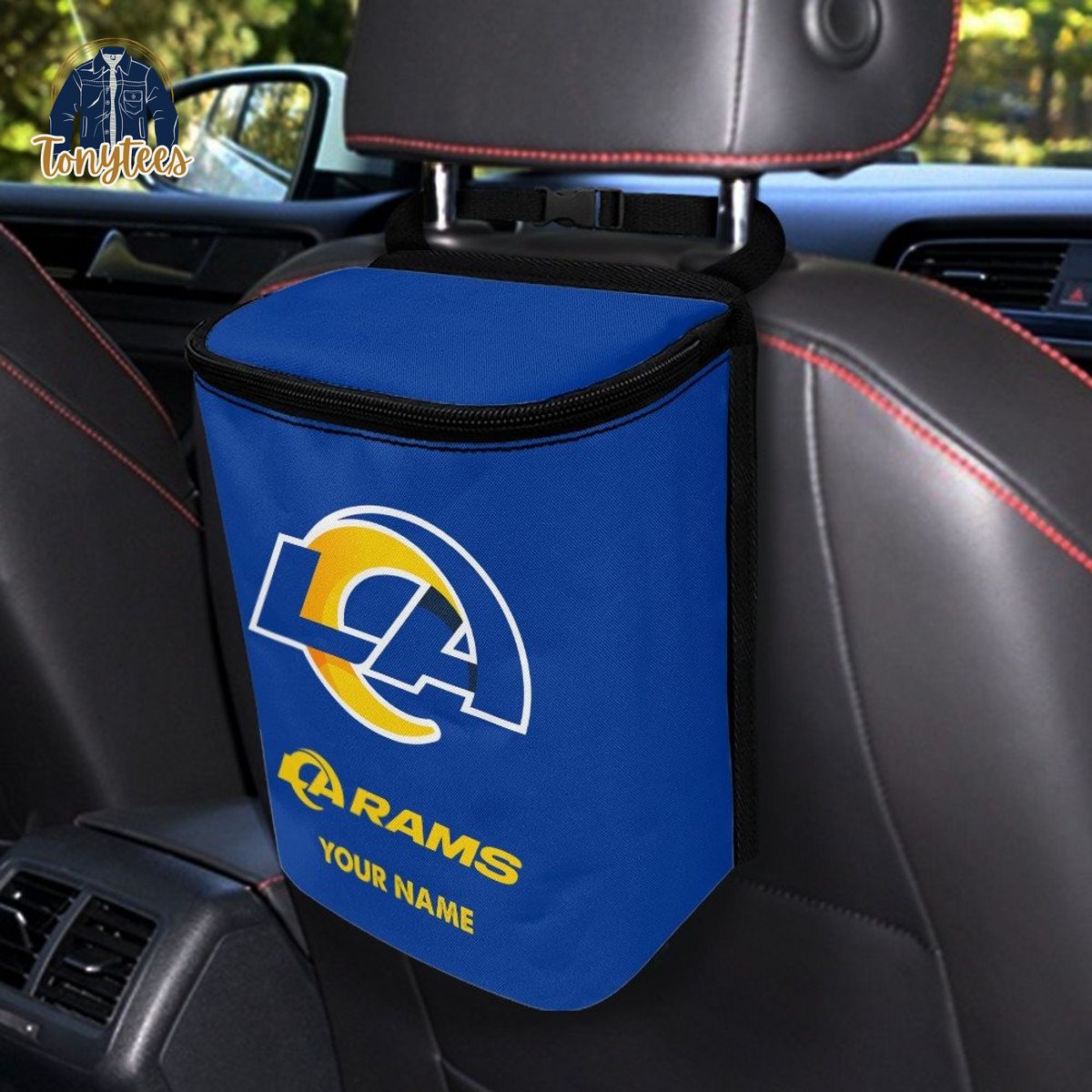 NFL Los Angeles Rams Personalized Car Trash Bag