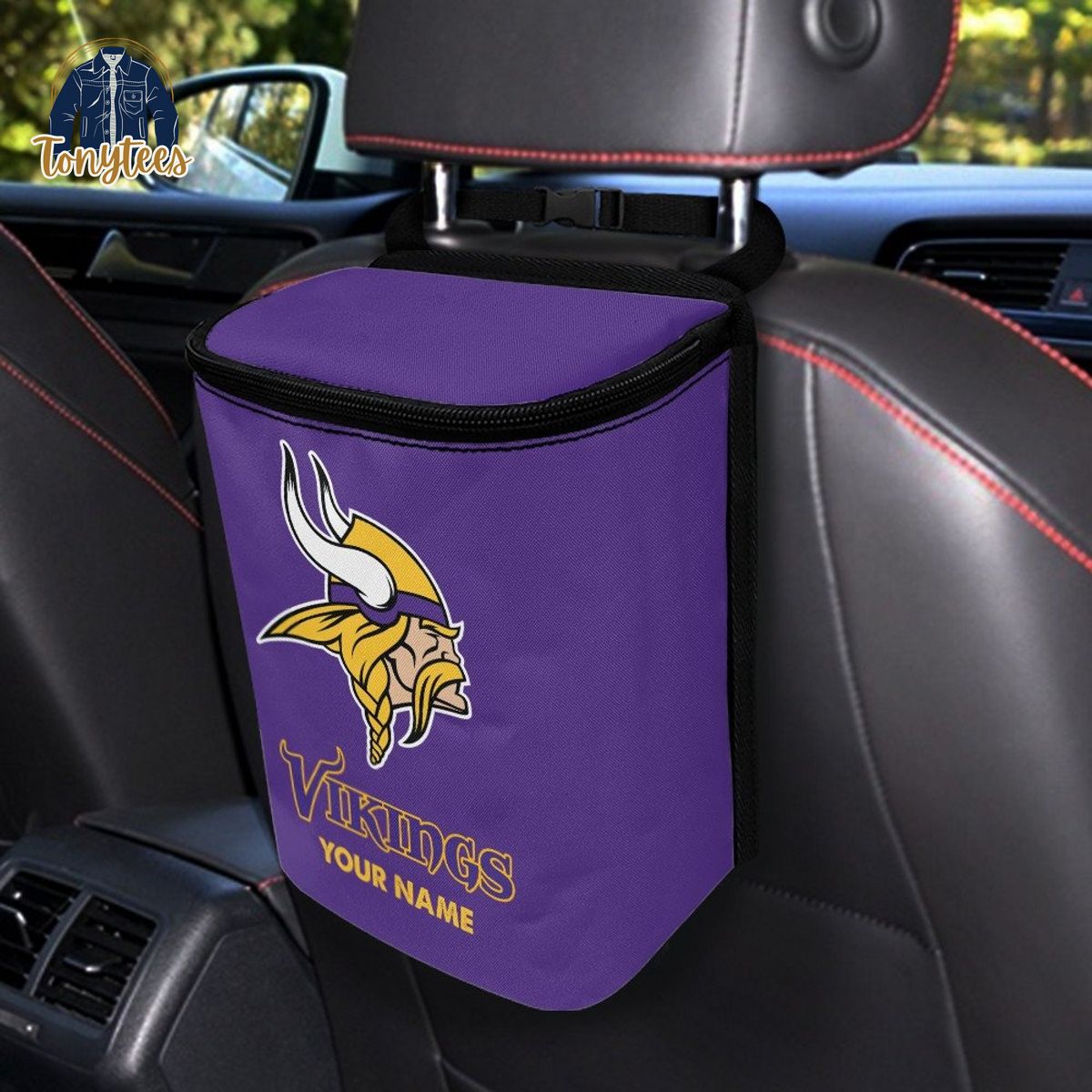 NFL Minnesota Vikings Personalized Car Trash Bag