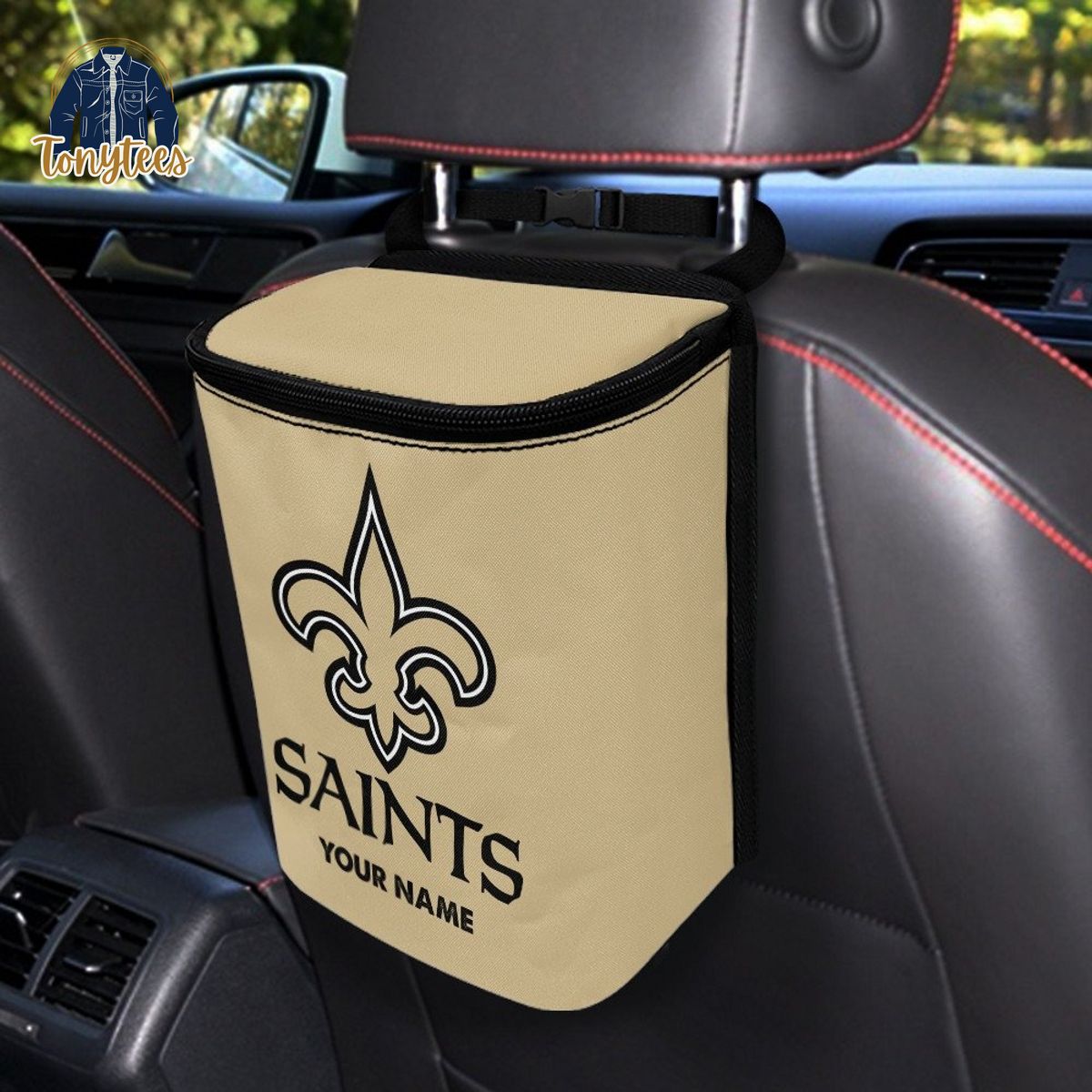 NFL New Orleans Saints Personalized Car Trash Bag