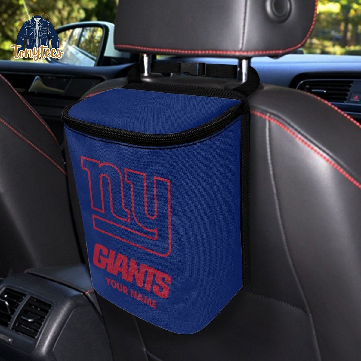 NFL New York Giants Personalized Car Trash Bag