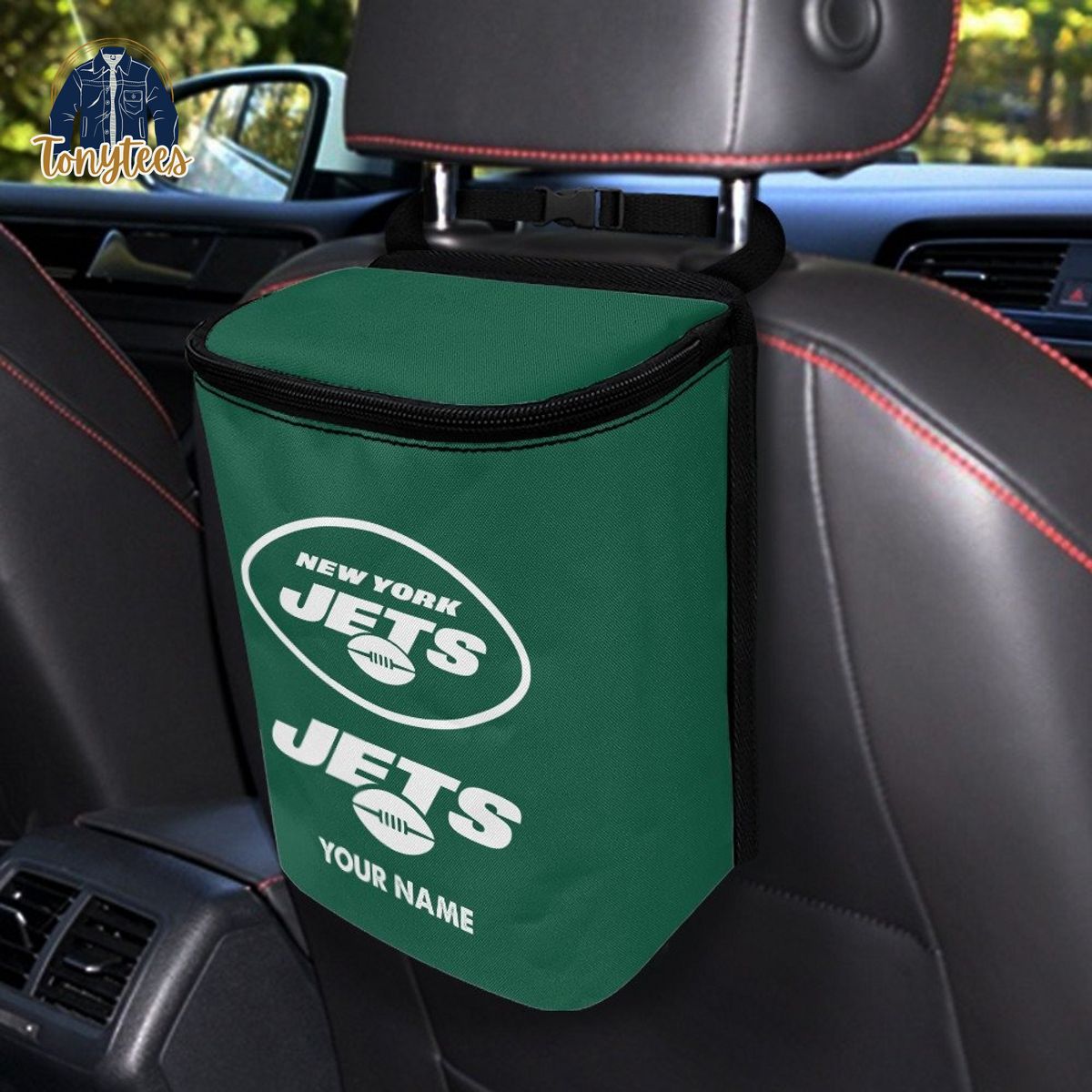 NFL New York Jets Personalized Car Trash Bag
