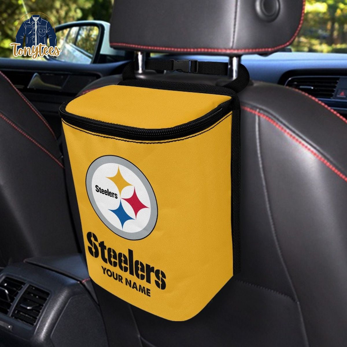 NFL Pittsburgh Steelers Personalized Car Trash Bag