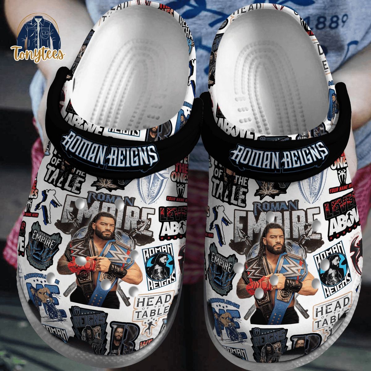 Roman Reigns crocs crocband