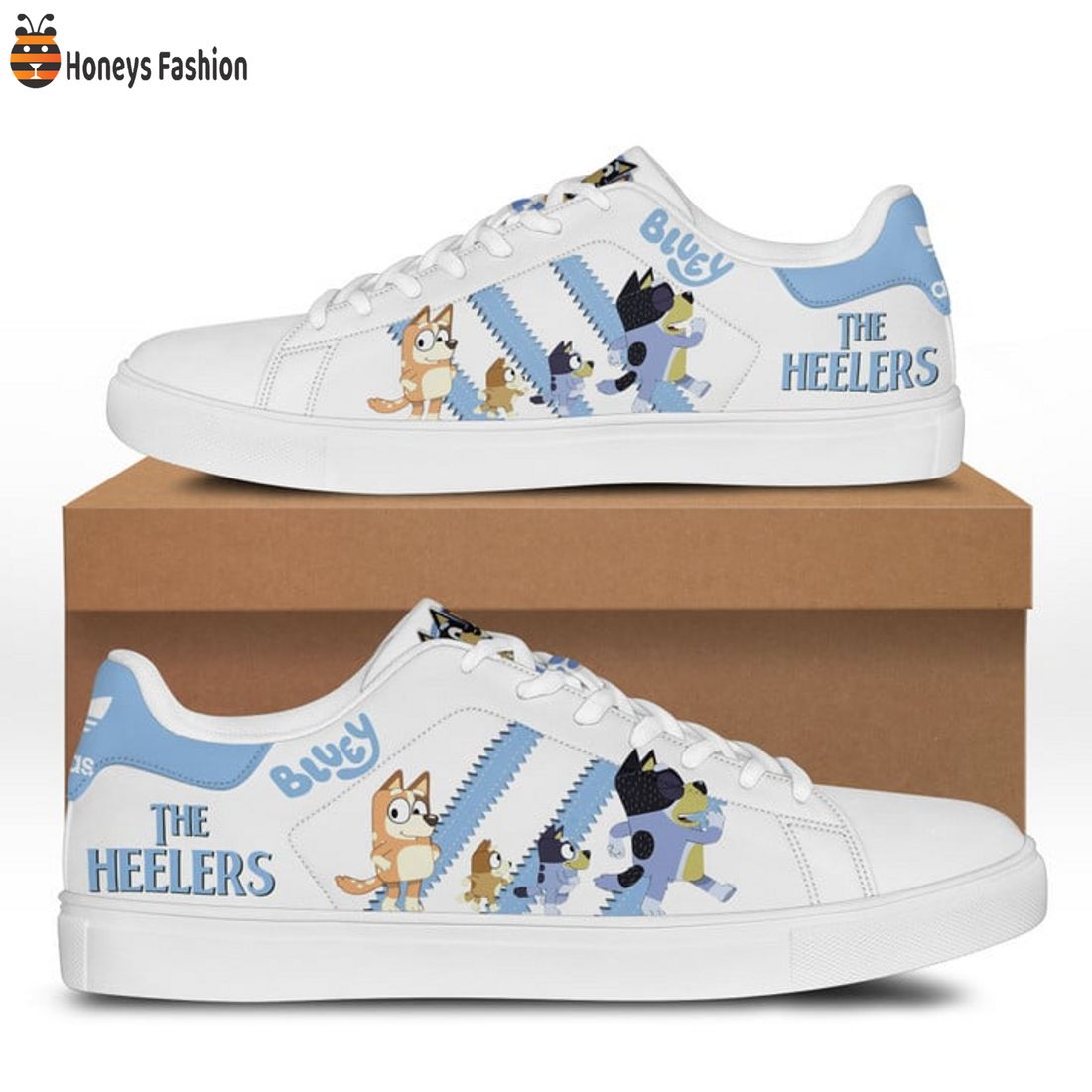 SELLER Bluey The Heelers Adidas Stan Smith Shoes