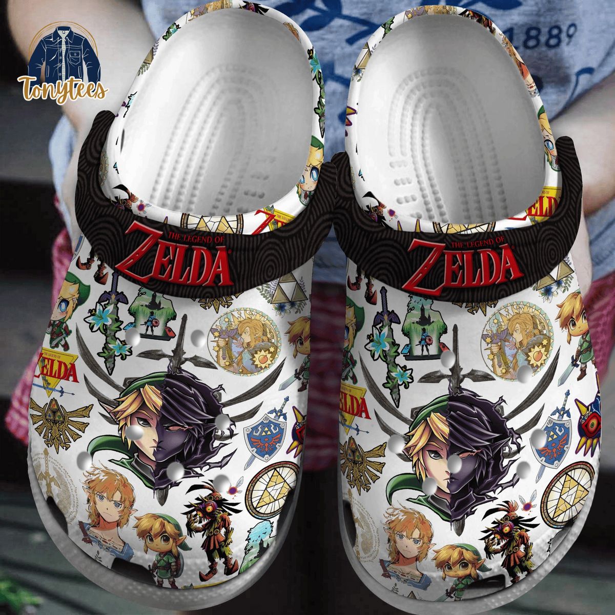 The Legend of Zelda crocs crocband