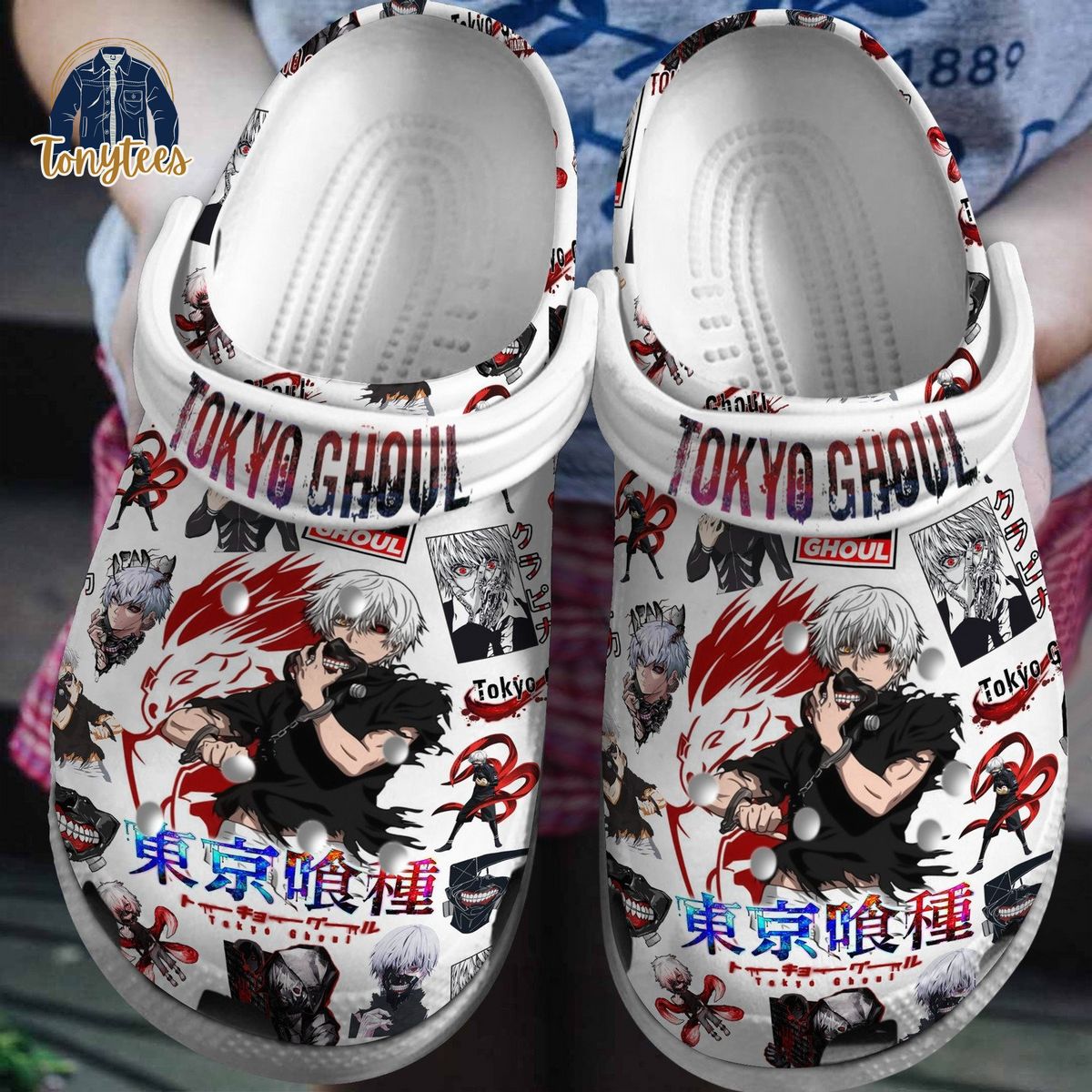 Tokyo Ghoul crocs crocband