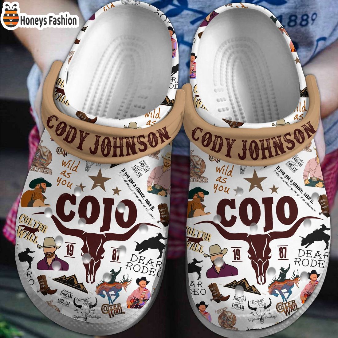 TOP Cody Johnson Wild As You Crocs Clog Shoes